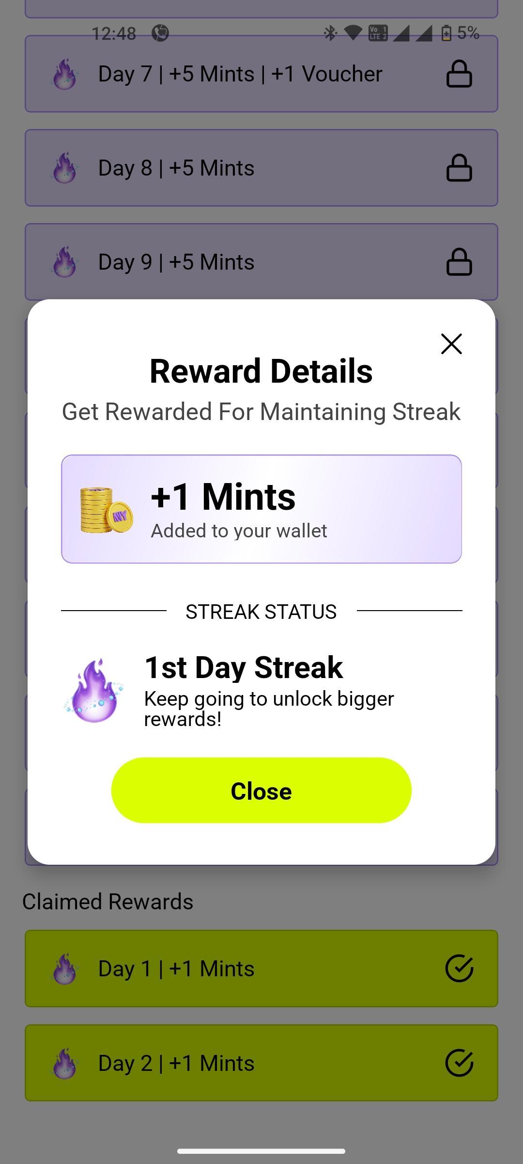 Daily Streak 2